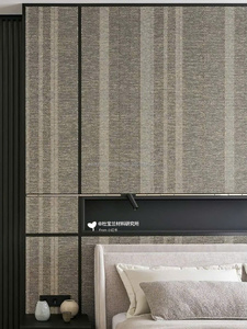 Papier peint en toile de jute tissée, finition murale texturée en fibres naturelles pour les intérieurs résidentiels et de bureaux - Product Image 6