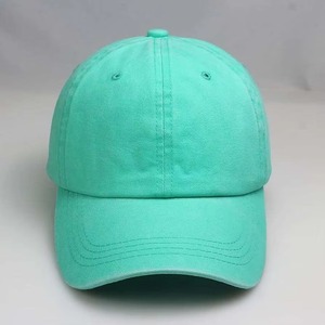 Casquette de baseball unisexe en toile verte unie à 6 panneaux, 100 % coton, ajustée, sportive, pour l'extérieur, pour adultes, à porter en toutes saisons - Product Image 3