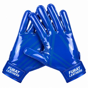 Wholesale Polyester/Cotton Breathable Moisture Wicking Waterproof Adjustable Wrist Strap <b>Hook</b> Loop Closure <b>Sticky</b> Sports Gloves - Product Image 2