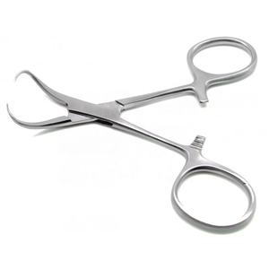 High Quality Backhaus Towel <b>Clamp</b> Forceps Or Backhaus Clip Towel Forceps With Clip for Tubing Or Cable By Dentavex - Product Image 4
