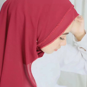 Soft Drape <b>Scarf</b> Fabric Cotton Viscose Polyester Blend Lightweight Neckwear Textile OEM ODM Private Label Custom Manufacturer - Product Image 3