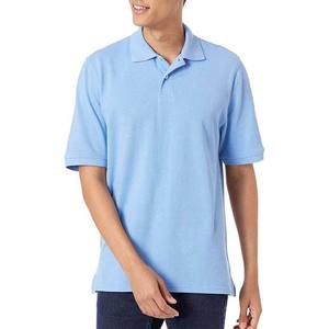Camisetas Polo para Hombre en Color Azul Claro en Venta, 100% Algodón Poliéster, OEM, Hechas a Medida, de Alta Calidad, Ropa de Verano para Hombre - Product Image 6