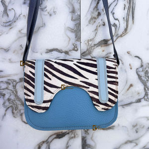 Nuevo Bolso de Hombro de Cuero Reciclado Estilo Occidental con Piel de Vaca para Mujer, Bolso de Mano Elegante de Color Sólido - Product Image 1