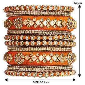 Conjunto de Brazaletes Clásicos con Diseño de Bola Chapados en Oro de 24K, Joyería de Boda para Mujer, Brazaletes de Moda - Product Image 5