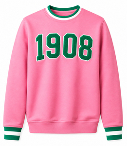 Sweat-shirt d'hiver 100 % coton style sororité grecque Sigma Gamma Rho 1908, noir, pour le collège et l'association des sœurs - Product Image 2