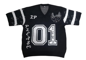 Pull unisexe personnalisé en tricot noir, style ample, couleur unie, chaud, confortable, col rond, tricot torsadé, pulls pour hommes - Product Image 2