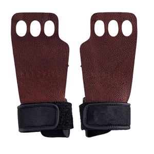 Customized Heavy Duty Cross-Fit <b>Hand</b> Grip Neoprene Padded Cowhide Leather Palm Guard Non-Slip <b>Hand</b> Grips Hook Loop Advanced - Product Image 4