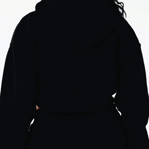 เสื้อฮู้ดดี้ผู้หญิงทรงหลวม แขนยาว ผ้าฝ้าย แบบโอเวอร์ไซส์ ราคาโรงงาน รับผลิตตามแบบ OEM สำหรับฤดูใบไม้ร่วง แบบเรียบสีพื้น - Product Image 5