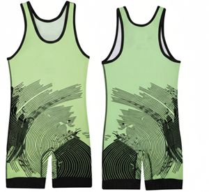 Combinaison de lutte personnalisée pour homme, sublimée, extensible dans quatre directions, respirante, séchage rapide, 85% polyester, 15% élasthanne, entraînement adulte - Product Image 1