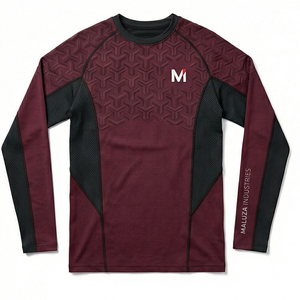 Camiseta de Compresión Deportiva de Manga Larga Estilo Táctico para Hombre 2026, Camiseta de Compresión Rashguard - Product Image 1