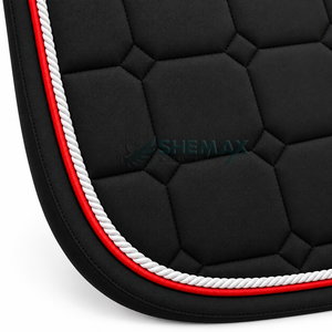 Elegante almohadilla para silla de montar de doma ecuestre diseñada con costuras duraderas, acolchado cómodo y apariencia elegante para profesionales. - Product Image 6