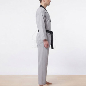 ชุดเทควันโดผู้ชายแบบใหม่ ใส่สบาย ระบายอากาศได้ดี เหมาะสำหรับฝึกซ้อมศิลปะการต่อสู้ ขายส่งจากผู้ผลิต - Product Image 6