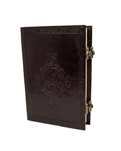 Vintage Leather Bound Journal with <b>Lock</b> Closure | Handmade Travel <b>Diary</b> | Rustic Sketchbook Notebook - Product Image 2