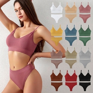 Custom <b>Low</b> MOQ Breathable Front Logo High Support Non-adjusted Strap Sports <b>Bra</b> Sexy Yoga Fitness Wear for - Product Image 6