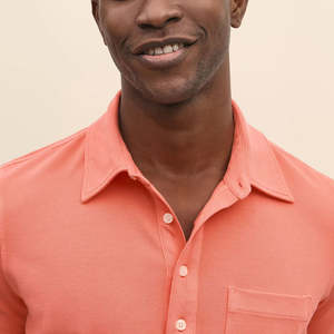 Chemises Polo de Golf pour Hommes en Couleur Unie en Gros, Impression Personnalisée, Tissu 100% Coton, Séchage Rapide, Manches Courtes, Chemises Polo de Sport pour Hommes - Product Image 2