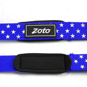 Correas de Levantamiento de Pesas con Estampado de Estrellas al por Mayor, Proveedor de Equipos de Soporte para Muñecas Acolchados de Neopreno de Marca Privada - Product Image 4