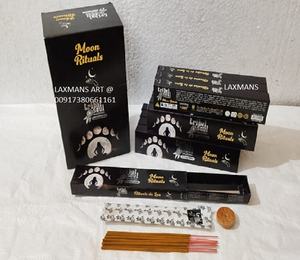 ธูปหอมสำหรับพิธีกรรมดวงจันทร์วงวิญญาณของชนเผ่าใหม่แพ็ค15กรัมขายส่งจากอินเดีย HD - Product Image 1
