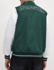 Nueva Chaqueta Varsity de Marca Privada para Hombre, Cuello Alto, Invierno, a la Moda, Bordado y Logotipo Personalizados en la Parte Delantera, Alta Calidad - Product Image 6