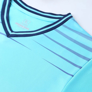 Uniforme de Fútbol Ligero de Alta Calidad a Bajo Precio, Manga Corta, Diseño Personalizado, Tela 100% Poliéster, Venta en Línea - Product Image 3