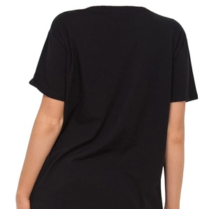 2026 conjunto de camisa y pantalones cortos deportivos de gran tamaño personalizados para mujer, ropa de verano transpirable con patrón sólido de manga corta - Product Image 6