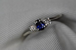 Certified Natural Blue Sapphire <b>Ring</b> Sterling <b>Silver</b> <b>Solitaire</b> September Birthstone Jewelry Gift For Her Elegant Fine Jewelry - Product Image 5