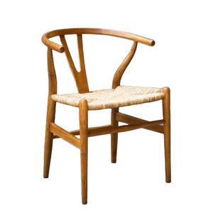 Chaise de salle à manger contemporaine de style antique en bois massif de Sungkai, reproduction, robuste, pour usage intérieur, hôtel, maison, bureau - Product Image 1