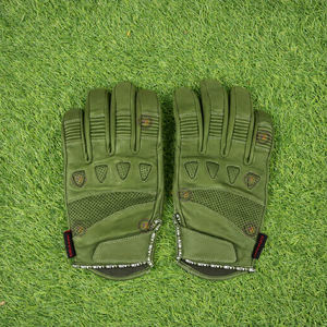 Gants de moto en cuir véritable pour hommes et femmes, gants de conduite en cuir de vachette de qualité supérieure, antidérapants, respirants, pour motards de rue - Product Image 1