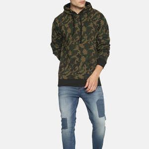 Sweat-shirt à capuche camouflage de chasse style Realtree, pull thermique polaire camouflage pour l'extérieur, logo personnalisé, fabricant OEM - Product Image 5