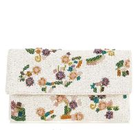 Sac à main de luxe de qualité supérieure, fait main, orné de perles brodées, pour les fêtes, les mariages et les occasions festives, disponible pour l'exportation