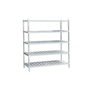 Elegante organizador de platos de acero inoxidable con diseño moderno y construcción robusta fabricado por KHOOSI OVERSEAS - Product Image 5