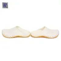 AP <b>Garden</b> <b>Clogs</b> Slip-On Shoes-Comfortable Anti-Slip PVC Footwear in White Cream - Product Image 4