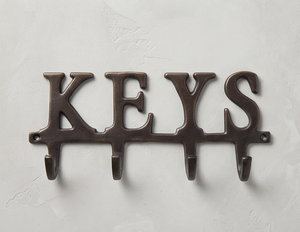 Premium Quality KEYS Design Metal Wall <b>Hook</b> Alphabetic Style Perfect <b>For</b> Stylish Home Decoration And Functional Storage Solution - Product Image 4