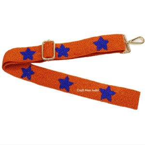 Beautiful Seed Beaded Strap <b>Handbag</b> Purse Bag Strap Custom Size Trendy Cute & Style Featuring Detachable Hook Beaded belt - Product Image 1