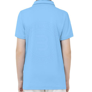 Polos de Golf Juveniles de Spandex y Poliéster, Tela Suave, Ajuste Cómodo, Ideales para Uso Diario - Product Image 4