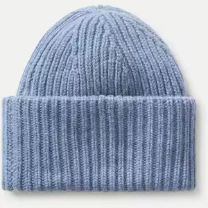Premium Quality Latest Design <b>Beanie</b> <b>Hats</b> Wholesale 100% <b>Wool</b> & Cotton Customized <b>Beanie</b> <b>Hats</b> - Product Image 3