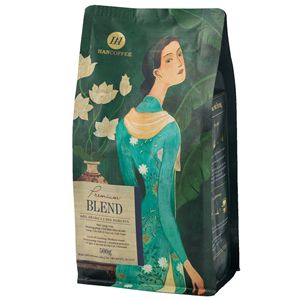 HANCOFFEE PREMIUM Café Vietnamien Torréfié 100% Arabica en Grains/Moulu - Saveur Fruitée & Florale - Personnalisable - Échantillon Gratuit - Product Image 1