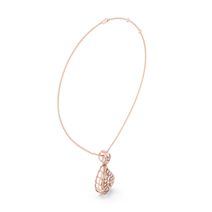 จี้เพชรทรงกลมทองคำขาว 14K เพชรเพาะเลี้ยงสำหรับผู้หญิง สวมใส่ในงานปาร์ตี้ เพชรเพาะเลี้ยงใหม่ - Product Image 4