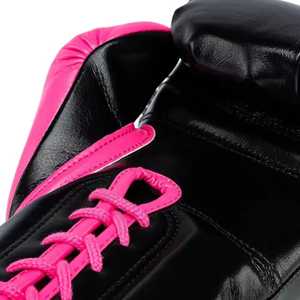 Gants d'entraînement de boxe en cuir sur mesure professionnels avec évacuation de l'humidité pour une fermeture de haute qualité - Product Image 5