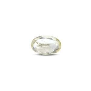 Loose 2.3 Carat Oval Cut Yellow Sapphire Gemstone for Fine Jewelry - Product Image 2