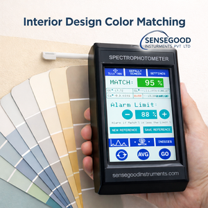 Colorímetro Portátil para Diseño de Interiores, Espectrofotómetro para Pintura de Paredes, Telas y Muebles, Profesional - Product Image 3