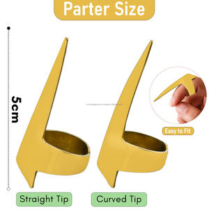 Outils de tresse de point de séparation de cheveux en plastique de couleur personnalisée aide au sectionnement de salon de manucure pour pointes d'extension de cheveux - Product Image 3