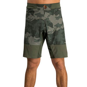 Pantalones Cortos de MMA para Hombre, Delanteros de Poliéster/Algodón, Flexibles, de Secado Rápido, Ligeros, Cómodos y Duraderos, para Entrenamiento y Combate de Artes Marciales Mixtas - Product Image 1