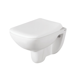 WC suspendu en céramique blanche de qualité supérieure pour usage domestique et hôtelier, vente en gros à bon prix - Product Image 1
