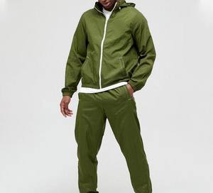 Survêtement coupe-vent d'hiver pour homme, design personnalisé, taille haute, logo avant, style décontracté, conception 2-en-1, service OEM, vente en gros - Product Image 4