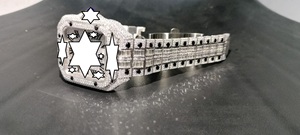 Nuevo Diseño Reloj Mecánico de Lujo de Acero Inoxidable Hecho a Mano con Diamantes Moissanita Unisex Estilo Iced Hip Hop Regalo Relojes Indios - Product Image 3