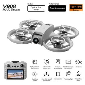 Dron Cuatricóptero V908MAX para Exteriores para Principiantes, Cámara FPV con Ángulo Amplio de 120 Grados, Giros de 360 Grados Motorizados - Product Image 2