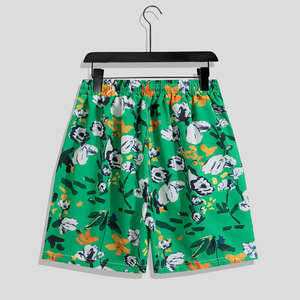 Short de bain léger imprimé à taille mi-haute pour l'été, décontracté, à cordon de serrage, par sublimation, prix de gros OEM - Product Image 2