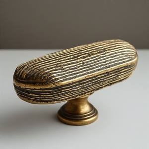 Vintage Solid Brass Door <b>Knob</b> Classic Round Design for Wooden Doors Interior Hardware - Product Image 2