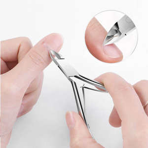 Coupe-ongles professionnel en acier inoxydable à lame incurvée et ouverture large pour manucure et pédicure, ongles épais ANAAIF - Product Image 3