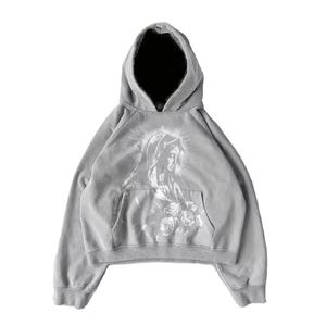 Sweat à capuche pour homme, coupe classique, 100% coton molletonné, design hivernal respirant et écologique - Marque internationale GUJ - Product Image 2